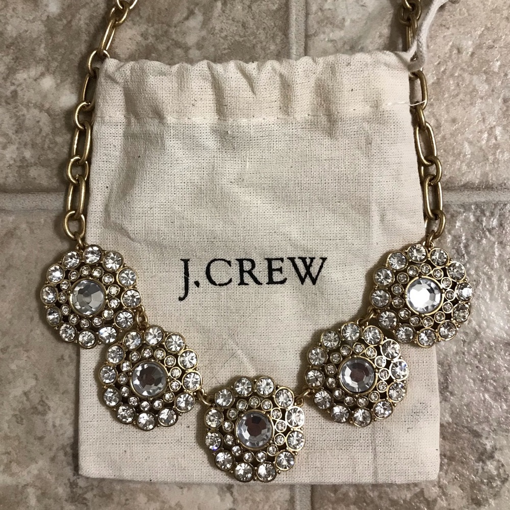 J. Crew Layered Circle Necklace